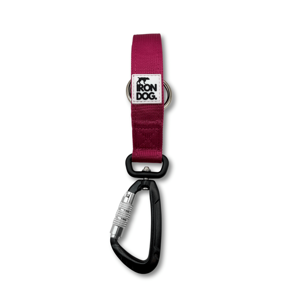 Irondog® Pivot Carabiner Clip Lead – 1.5m - BUDDYBOTTLE
