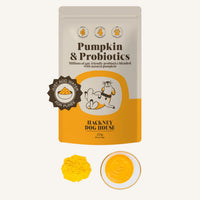 Dog pumpkin probiotic powder for digestive health